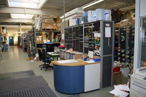 Hinter den Kulissen geht die Arbeit natürlich normal weiter