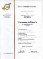 Trinkwasser- fachtagung [November 2011]