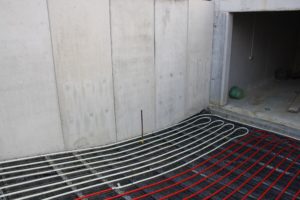 Heizung Garagenauffahrt