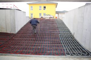 Garagenauffahrt Heizung