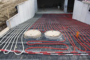 Heizung Garagenauffahrt