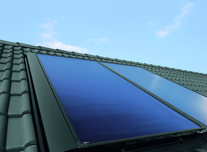Solarwärme Dach